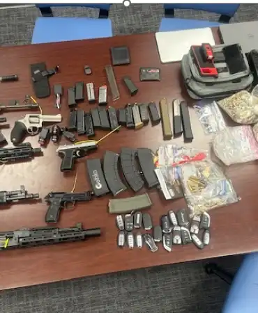 Recovered guns