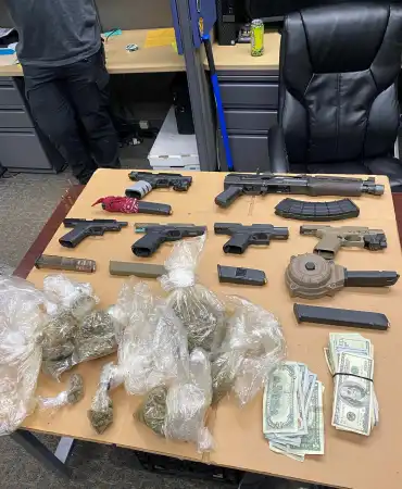 Recovered contraband