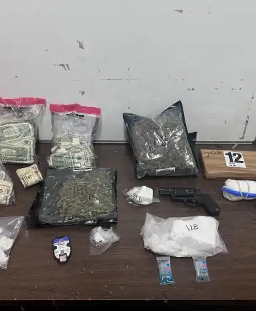 Recovered contraband