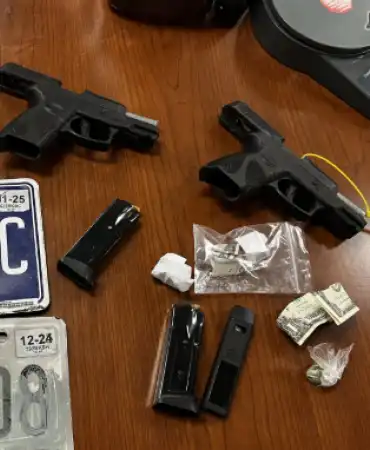 Recovered guns