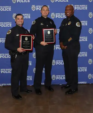 Officers Ryan Coll and William Waters