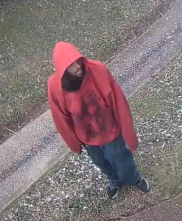 surveillance footage of male person of interest