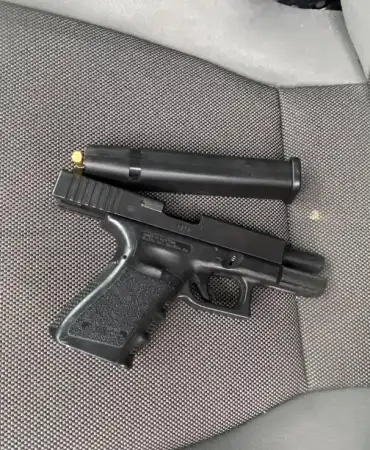 Recovered gun