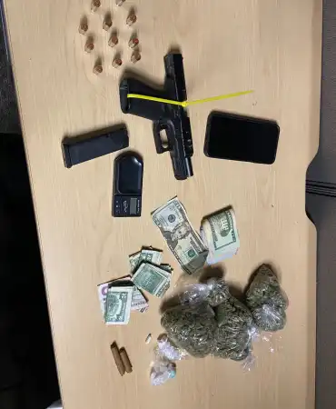 Recovered contraband