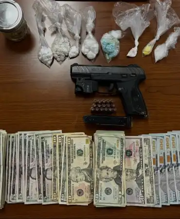 Recovered contraband