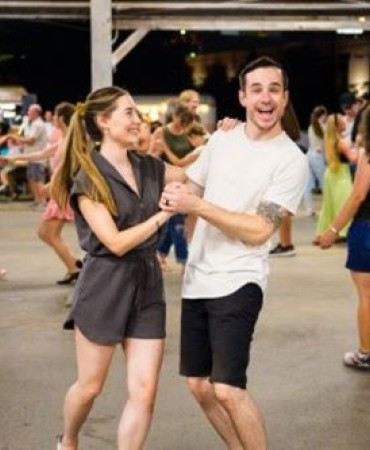 people dancing at the Big band Dance