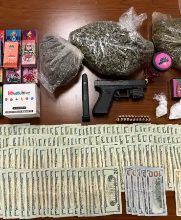 Recovered contraband