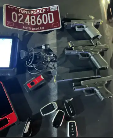 Recovered contraband