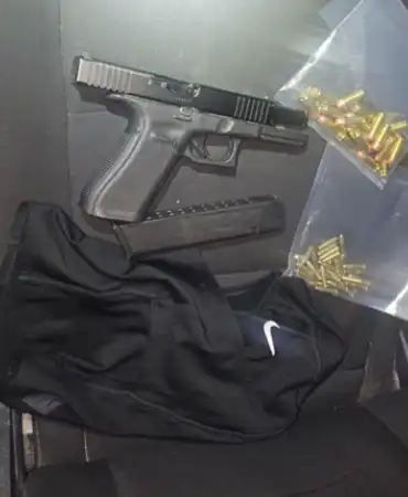 Recovered weapon