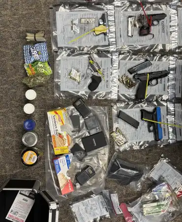 Recovered contraband