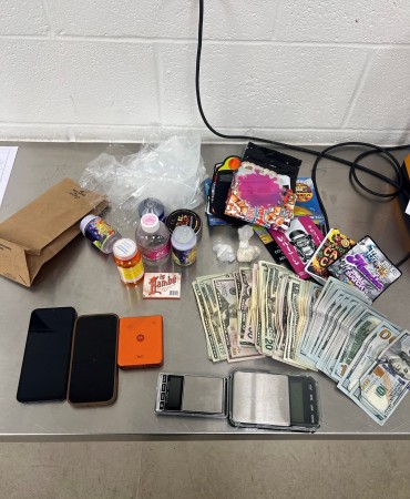 Recovered contraband