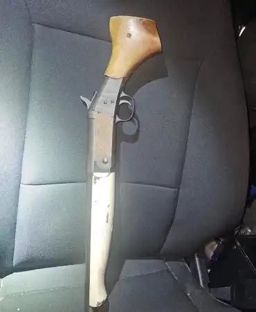 Recovered shotgun