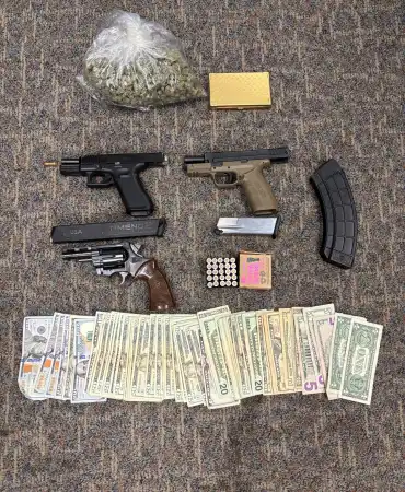 Recovered contraband