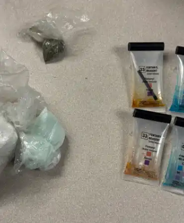 Recovered contraband