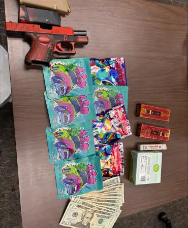 Recovered contraband