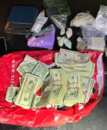 Recovered contraband