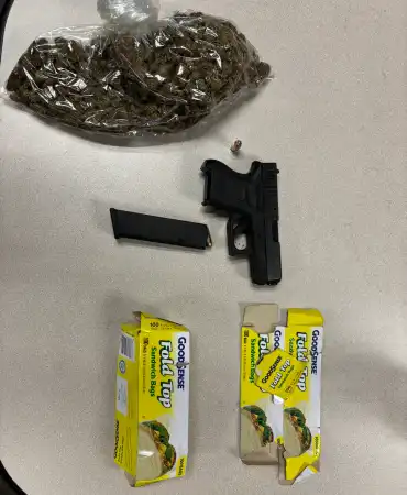 Recovered contraband