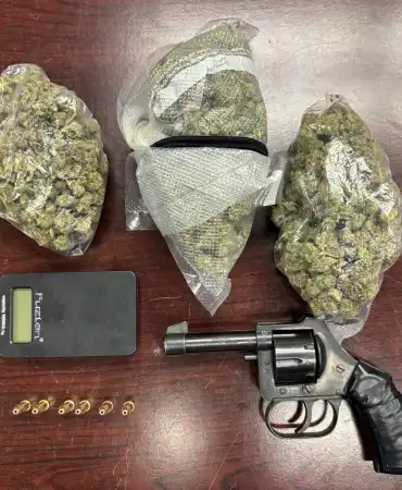 Recovered contraband