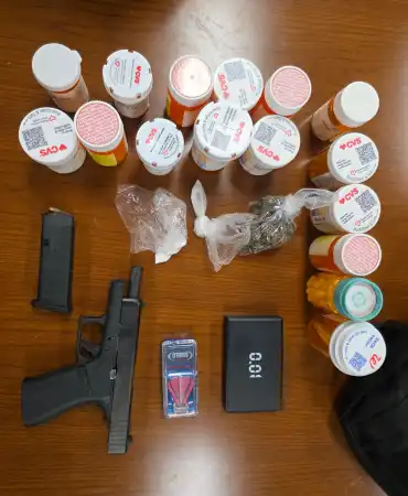 Recovered contraband