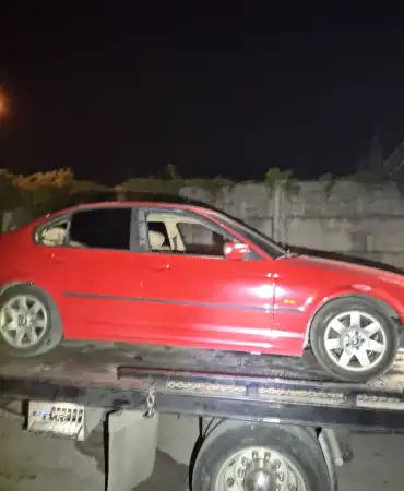 Seized BMW