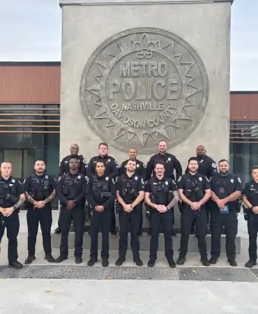 Southeast Precinct Day Shift Officers After 6 a.m. Roll Call