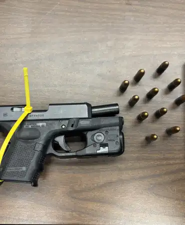 Recovered gun