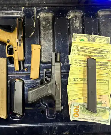 Guns, Ski Masks, Money