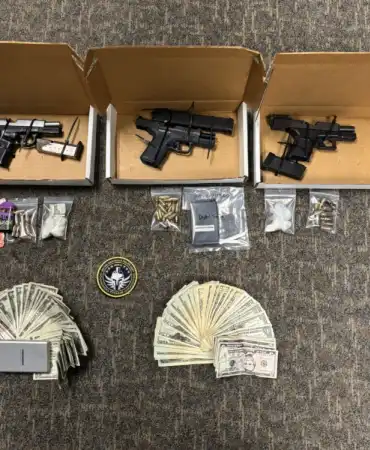 Recovered contraband