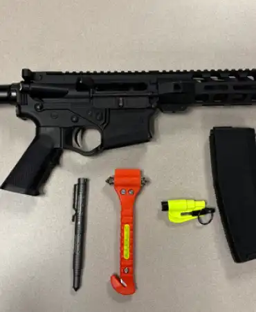 Recovered rifle