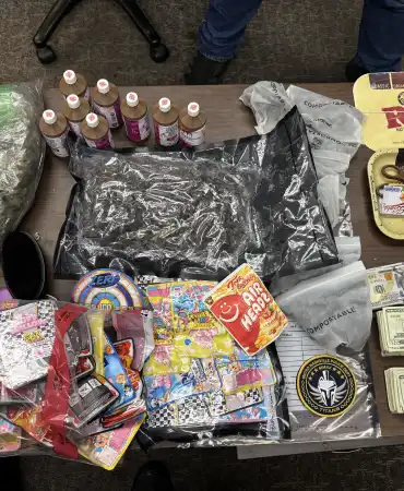 Recovered contraband 