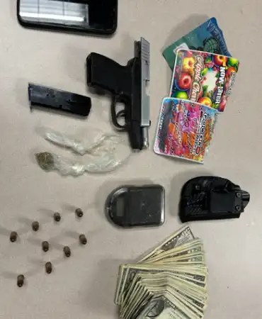 Recovered contraband