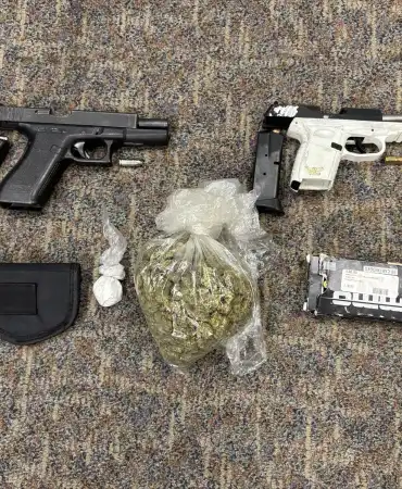 Recovered contraband