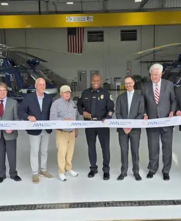 Hangar Ribbon Cutting