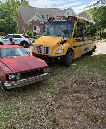 Bus collision 