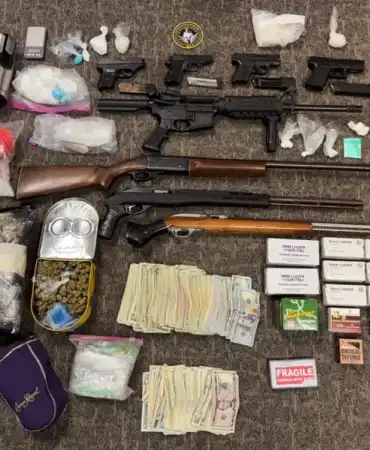 Recovered contraband