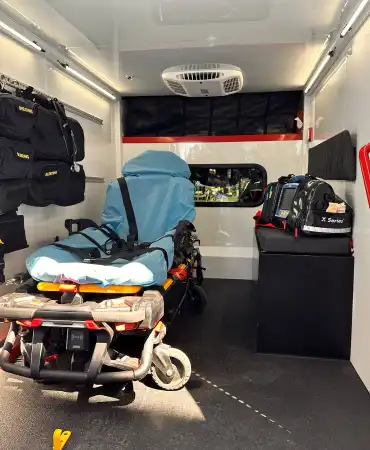 Photo of Inside of Nashville Fire Department All Terrain Medical Unit