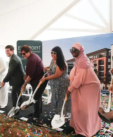 Photo of Eastpoint groundbreaking ceremony