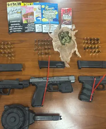 Recovered contraband