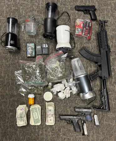 Recovered contraband