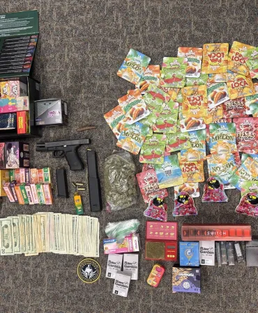 Recovered contraband