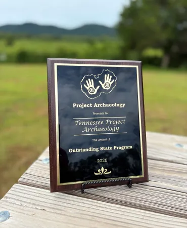 Award: Outstanding State Project Archaeology Program