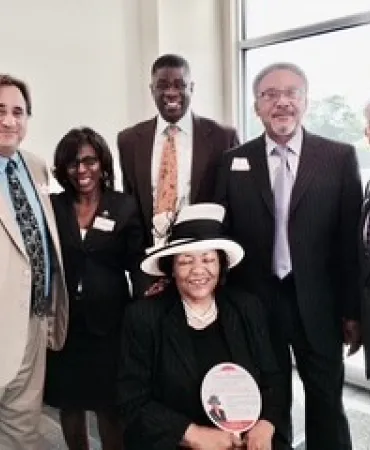  Jim Shulman, Vivian Wilhoite, Jamie Isabel, Don Majors, Charlie Cardwell, and Senator Thelma Harper