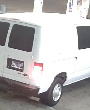 Getaway stolen van