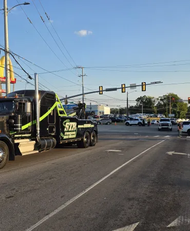 Collision scene