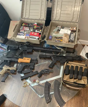 Recovered contraband
