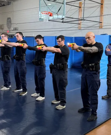 Taser training