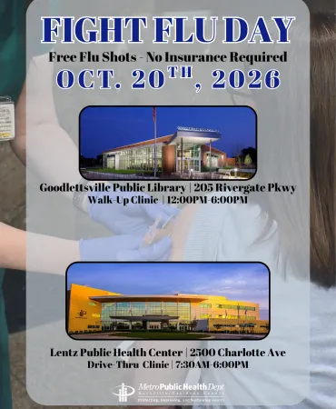 Flyer for an event featuring a historic building and train photograph with date and registration details.