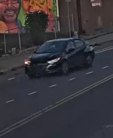 Hit and run vehicle