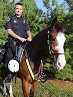 Chris Seufer and partner Buck